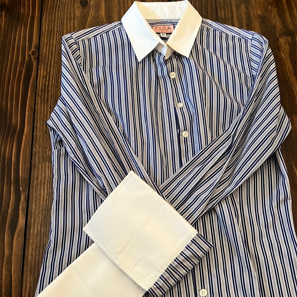 Thomas Pink French Cuff Button Up